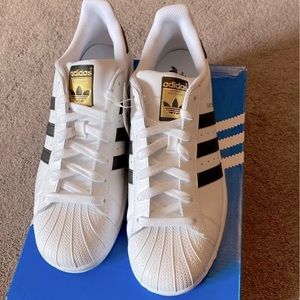 Adidas Superstar White/BLACK Shoes